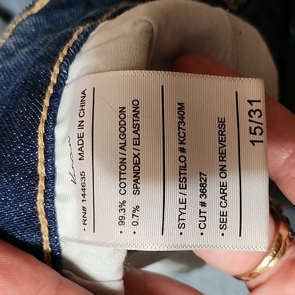 Kancan High Rise Flair Jeans - Picture 7 of 7